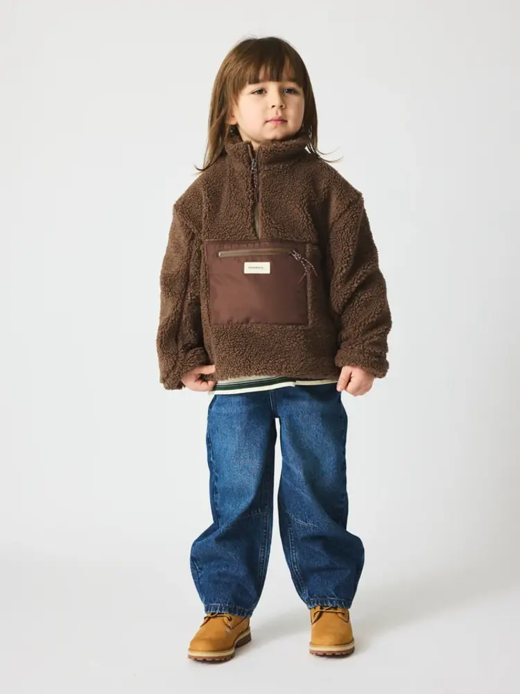 Bruno Bruno Nation Yejun Teddy Jacket - Major Brown