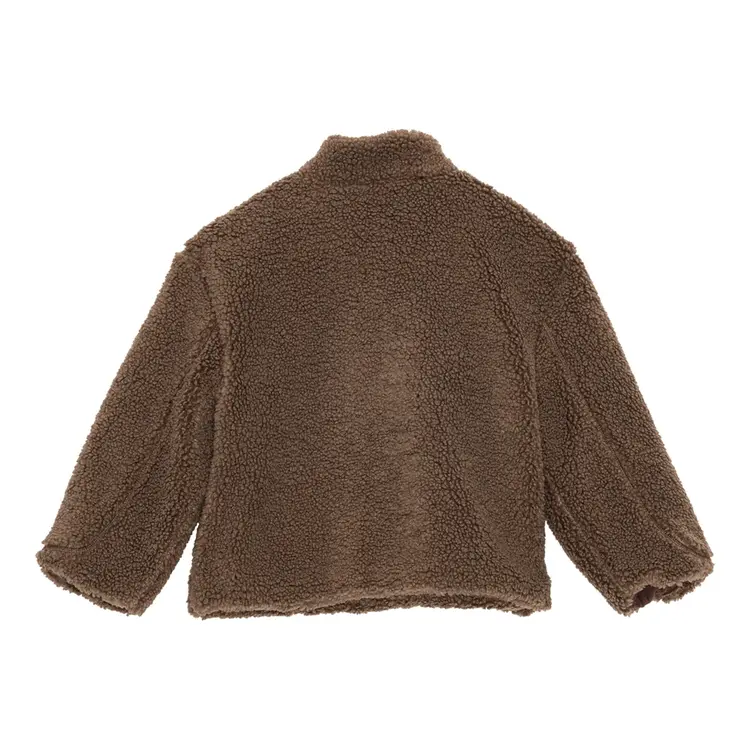 Bruno Bruno Nation Yejun Teddy Jacket - Major Brown
