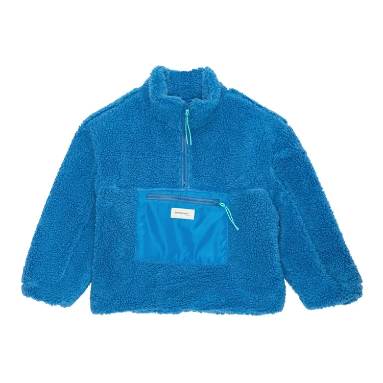 Bruno Bruno Nation Yejun Teddy Jacket - Pacific Coast Blue