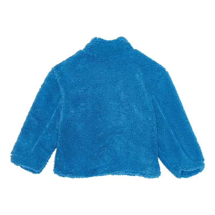 Bruno Bruno Nation Yejun Teddy Jacket - Pacific Coast Blue