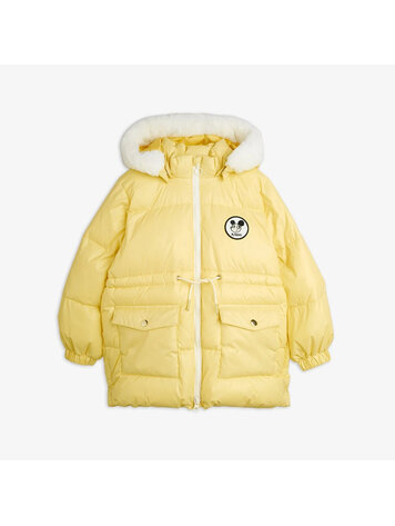 Mini Rodini Ritzratz Patch Heavy Puffer - Yellow