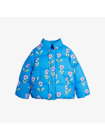 Mini Rodini Violas AOP Citypuffer - Blue