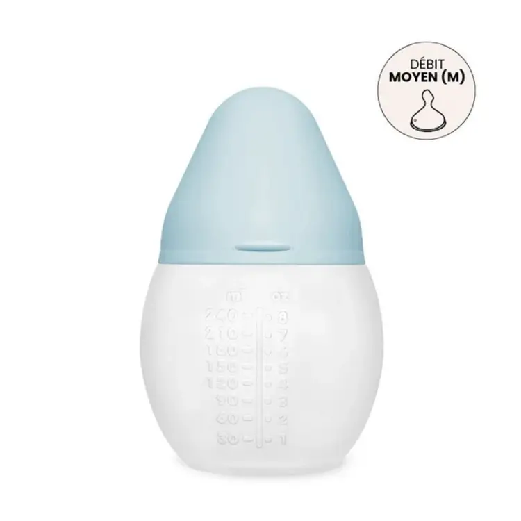 Elhée Voedingsfles Bleu Pâle - 240ml