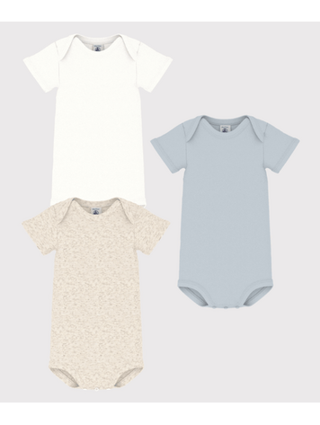 Petit Bateau 3 Bodies US MC