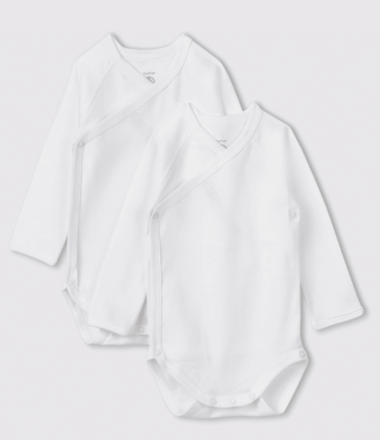 Petit Bateau 2 Bodies Naiss ML