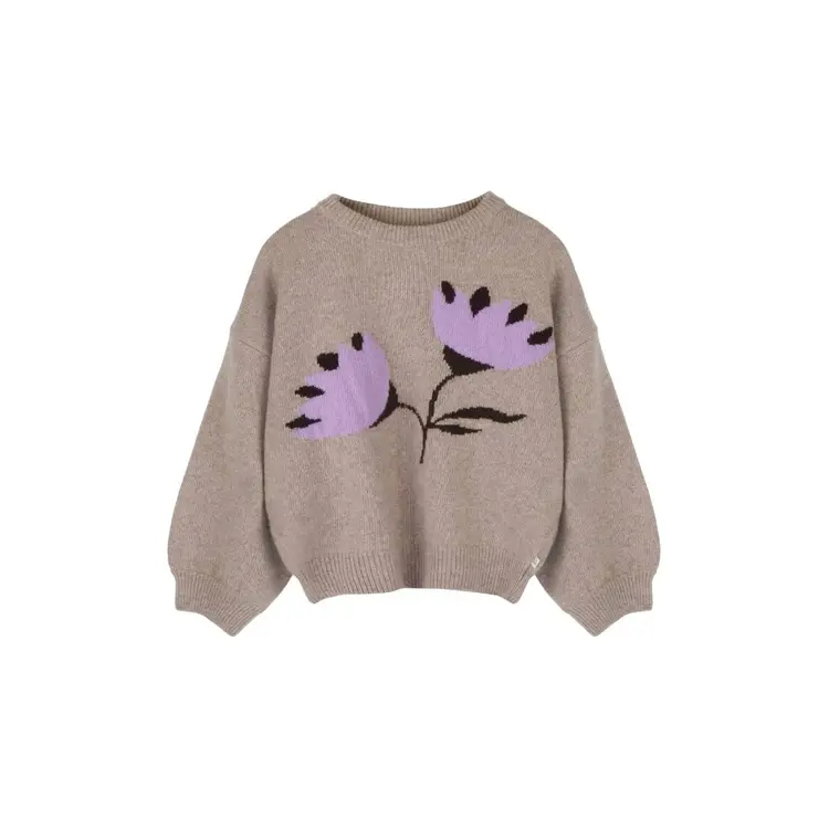 Jenest Belly Pullover - Beige Melange