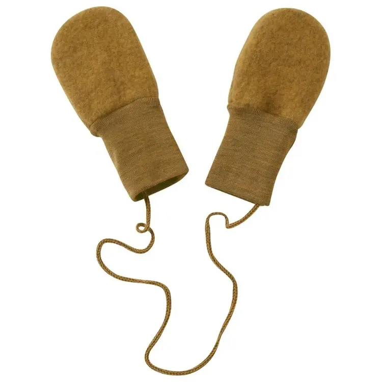 Engel Natur Baby Mittens - Saffron Mélange