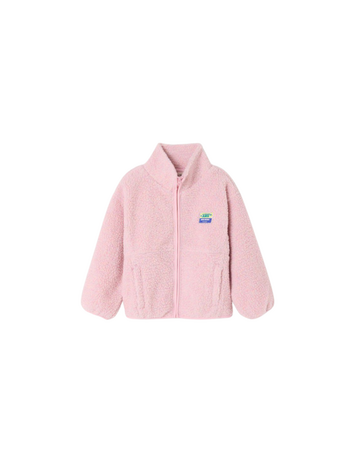 American Vintage Veste Courte Ample ZM Zippee - Dragee Chine