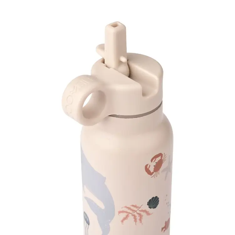 Liewood Falk Water Bottle 350 ml - Sea Creature / Sandy