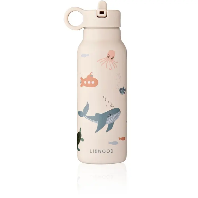 Liewood Falk Drinkfles 350 ml - Sea Creature / Sandy