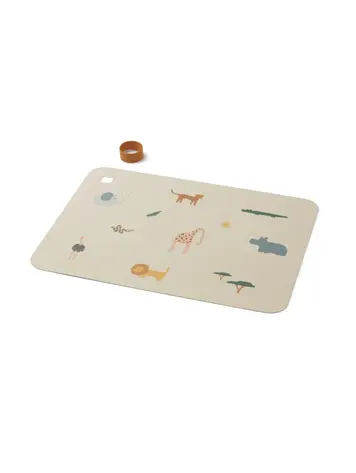 Liewood Jude Placemat - Safari sandy mix