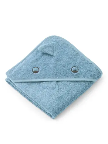 Liewood Albert Dino Badcape - Beach Blue