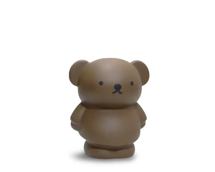 Atelier Pierre Boris Piggy Bank Brown - Medium