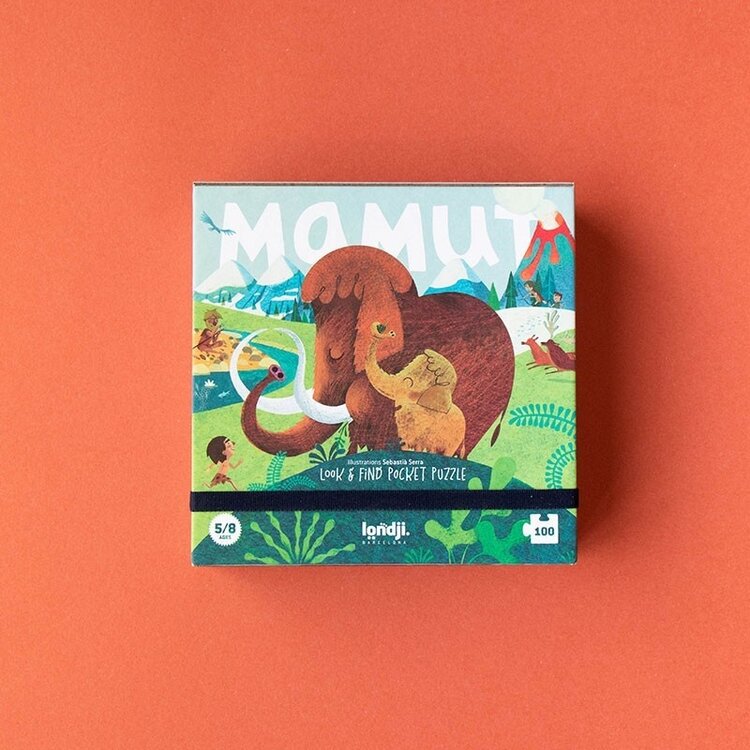 Londji Pocket Puzzel - MAMUT