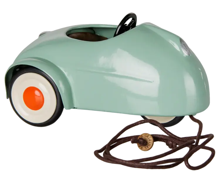 Maileg Car, Mouse - Light mint