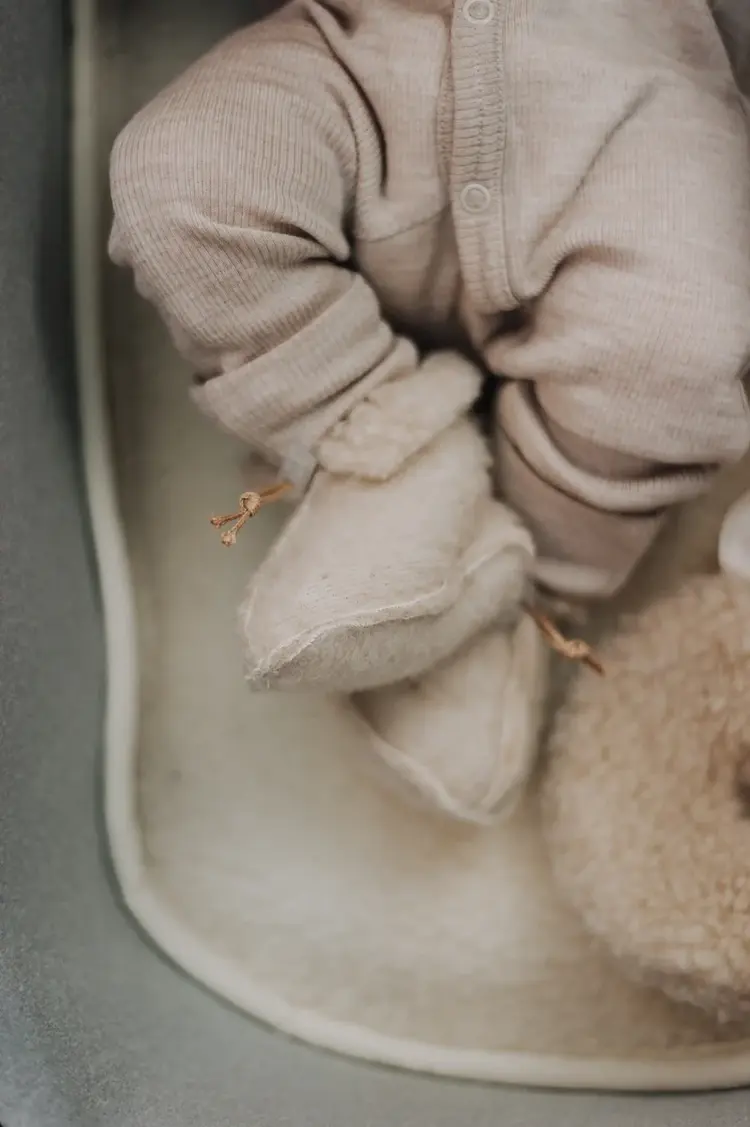 Kico Label Onderlegger voor Kinderwagen / Reiswieg - Naturel