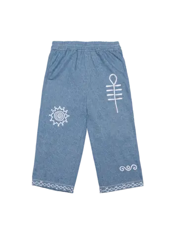 Sissel Edelbo Oda Mini Pants - Denim Leftover