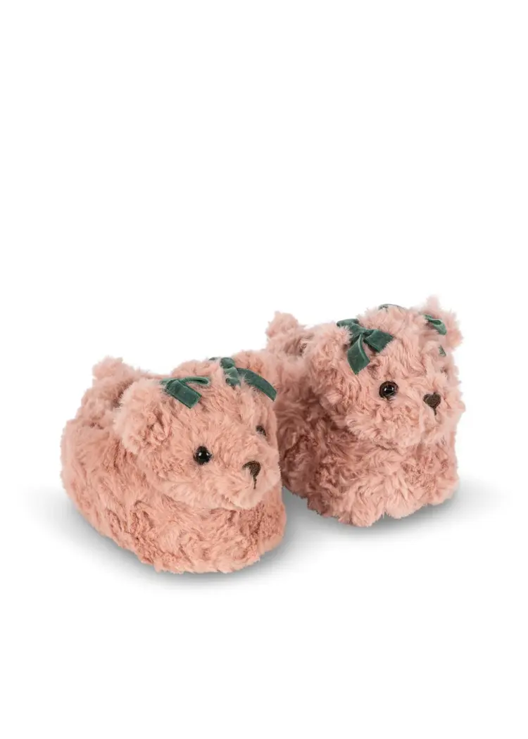 Konges Sløjd Teddy Footies - Dusty Pink
