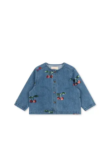 Konges Sløjd Magot Sequin Denim Shirt - Cherry