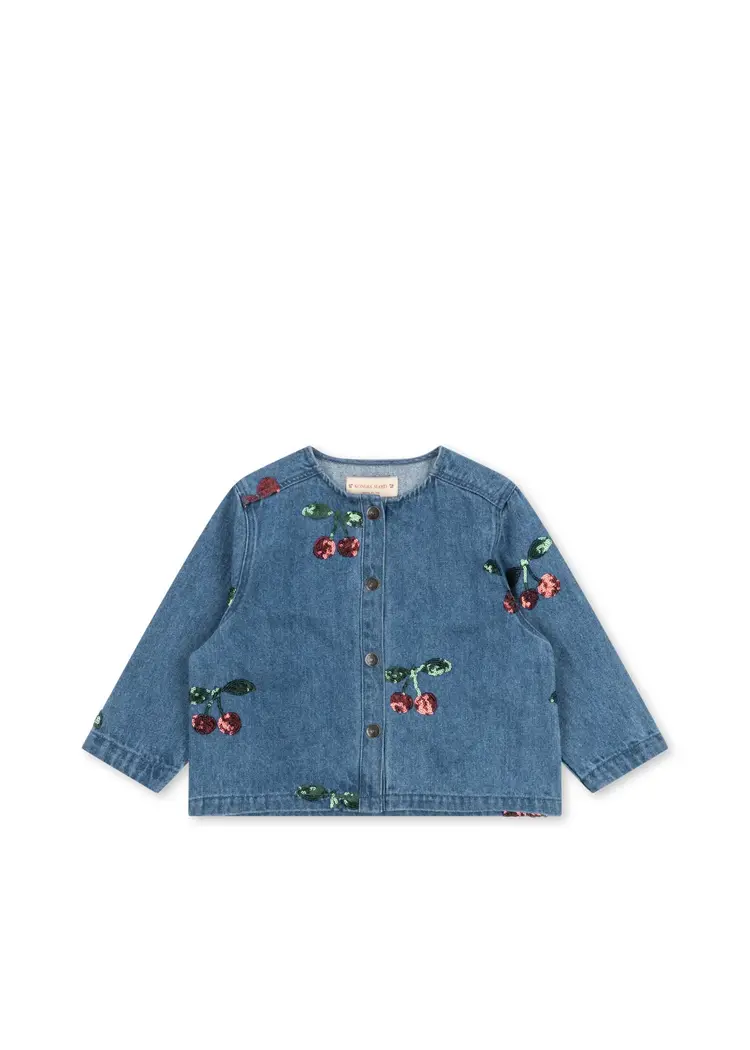 Konges Sløjd Magot Sequin Denim Shirt - Cherry