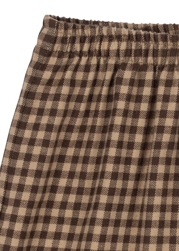Konges Sløjd Foret Pants - Chocolate Check