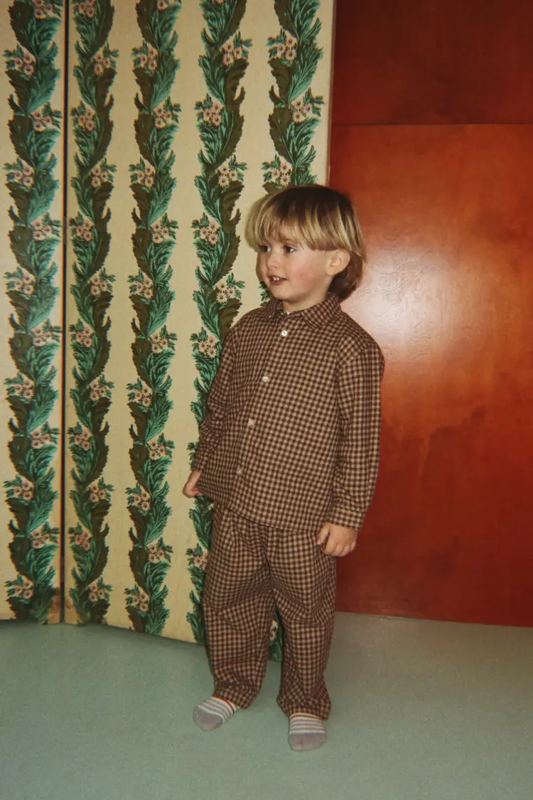 Konges Sløjd Foret Pants - Chocolate Check