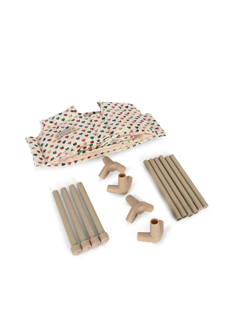 Konges Sløjd Doll Travel Bed - Coeur Coloré