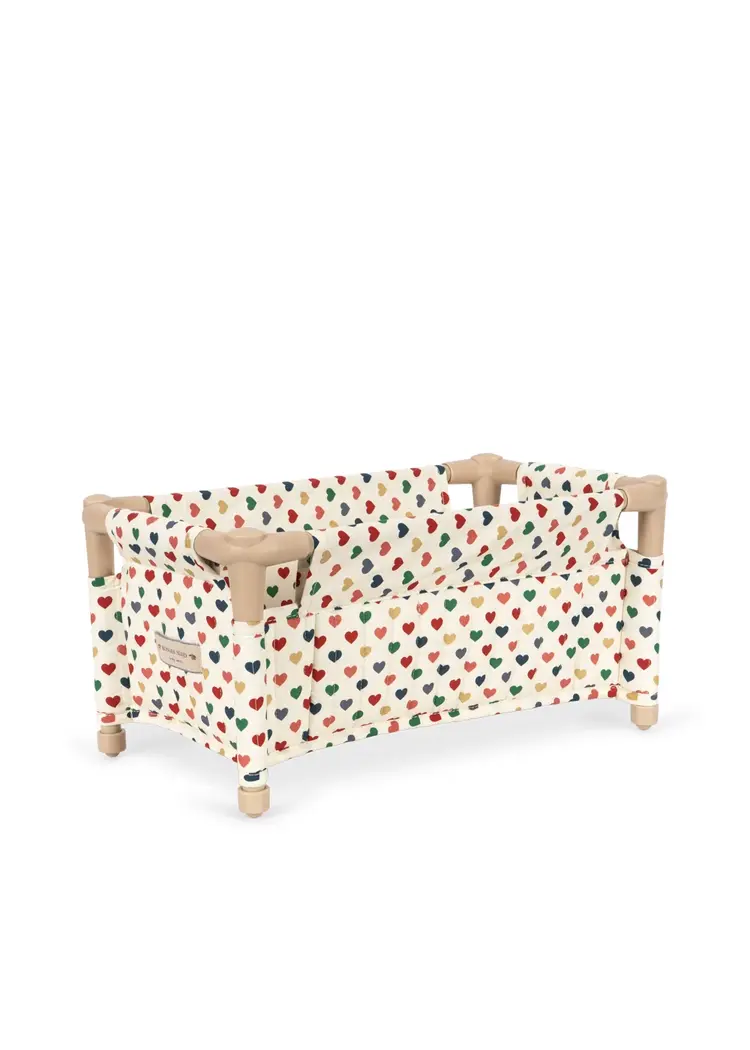 Konges Sløjd Doll Travel Bed - Coeur Coloré