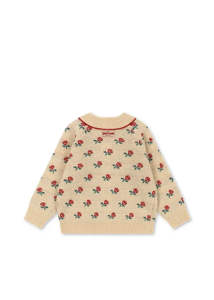 Konges Sløjd Belou Collar Cardigan - Rose