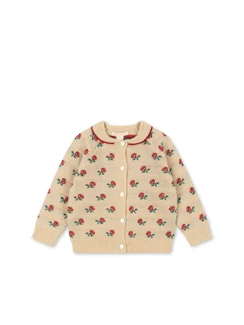 Konges Sløjd Belou Collar Cardigan - Rose