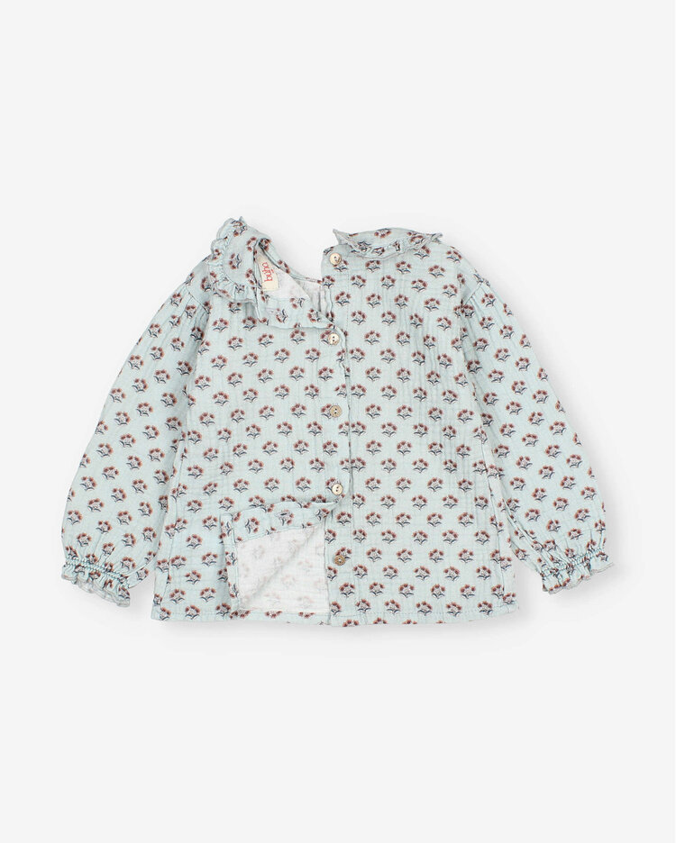 Buho Chic Blouse - Eucalyptus