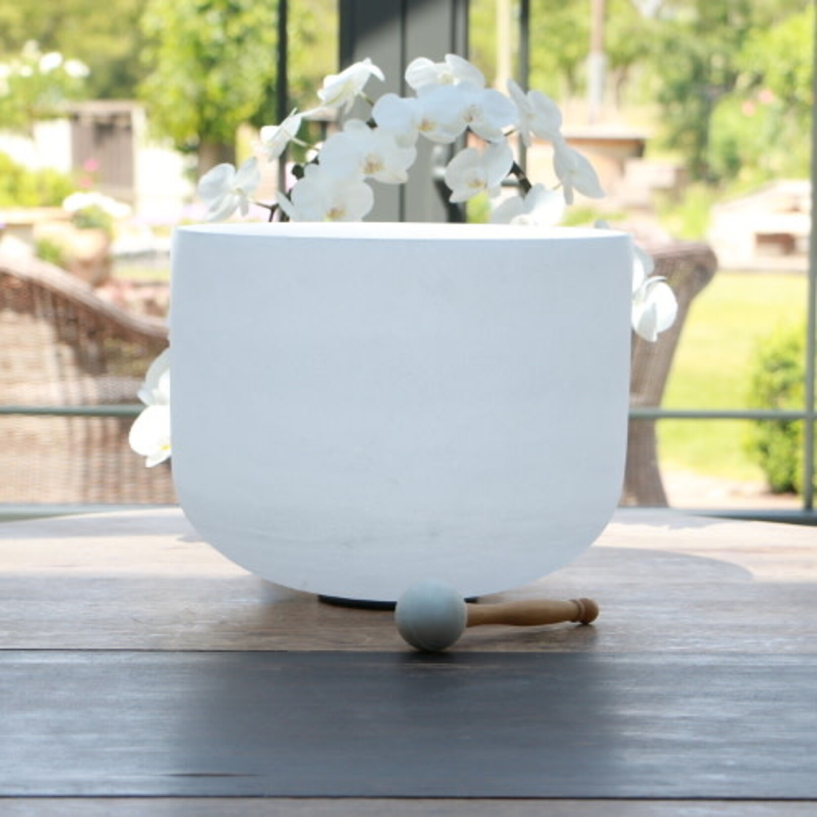 Toon B (Kruin) 14 inch Kristallen Klankschaal