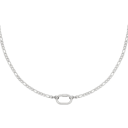 Oh So HIP Ketting zilverkleurig stainless steel Oh So HIP Ketting zilverkleurig stainless steel
