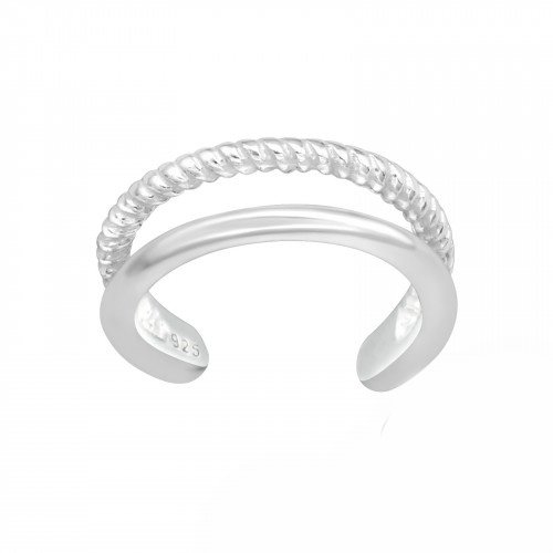 Oh So HIP Double ear cuff 925 zilver Oh So HIP Double ear cuff 925 zilver