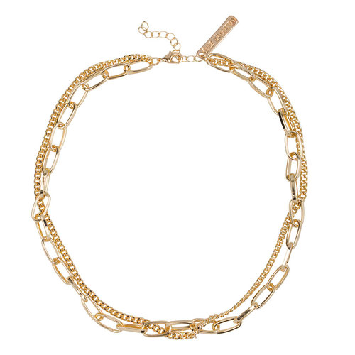 Club Manhattan Layered Chain necklace