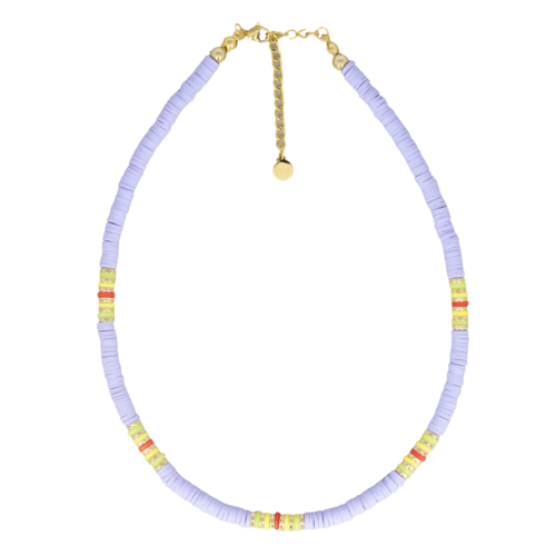 Lux Musthaves Surf ketting paars Lux Musthaves Surf ketting paars