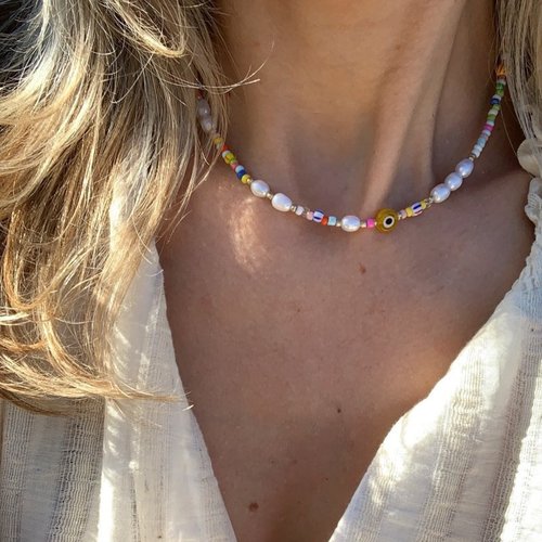 Lux Musthaves Happy Pearls ketting