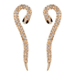 Club Manhattan Medusa snake earrings
