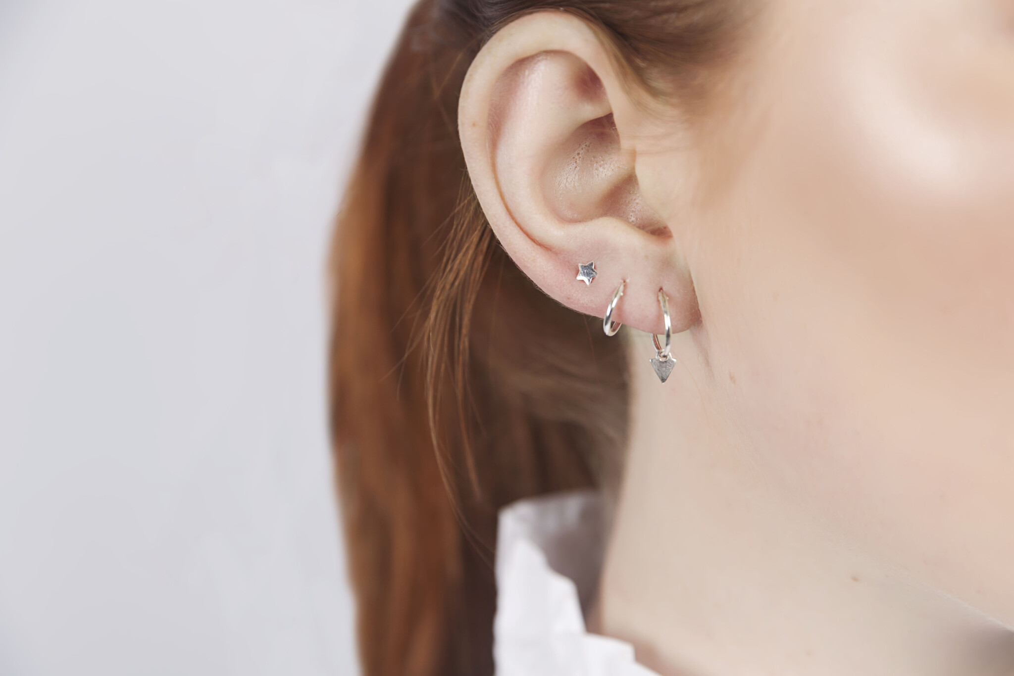 2de gaatjes oorbellen