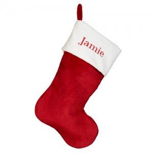 Embroider Buddy Christmas Stocking Plush