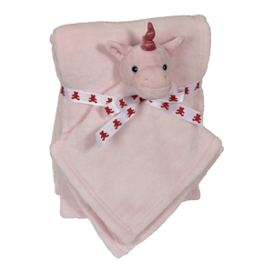 Embroider Buddy Einhorn Kuscheldecke set