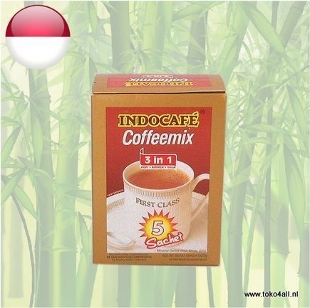 3 in 1 Instant Koffie Mix 100 gr Indocafé