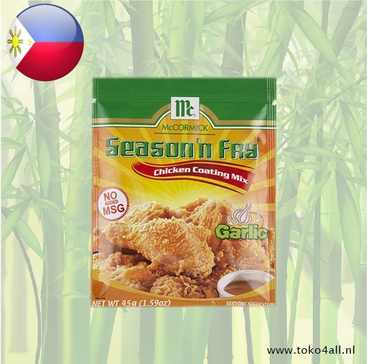 McCormick Season N Fry Garlic Mix 45 gr