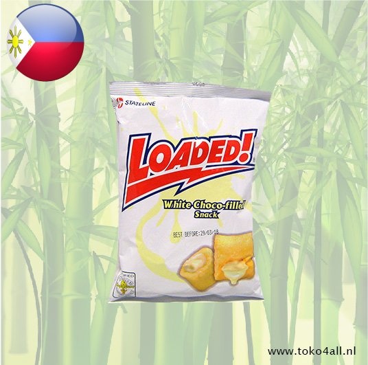 Loaded White choco filled snack 65 gr