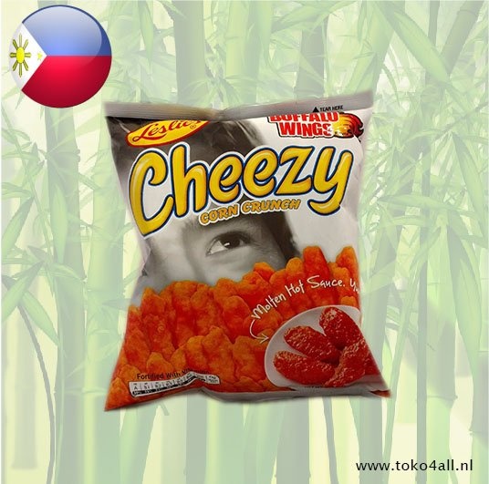 Leslies Cheezy Corn Crunch Buffalo Wings 70 gr