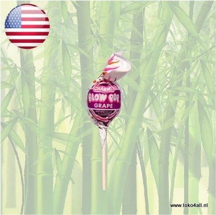 Blow Pop Druiven Lollie 18 gr