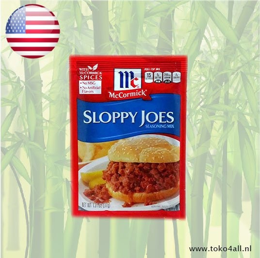 McCormick Sloppy Joes kruiden mix 37 gr