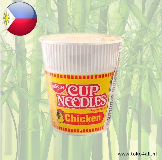 Cup Noedels met kip aroma 60 gr