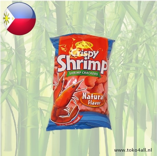 Leslies Crispy Shrimp Crackers Naturel 90 gr