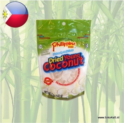 Philippine brand Gedroogde Jonge Kokosnoot 142 gr